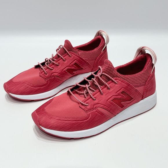 New Balance 420 Bungee Slip On Shoes Sneakers Radish Red Women Size 7 Worn Once! - Picture 1 of 12